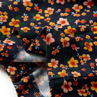 Camicia da Bambina con Colletto Fascia Blu Marino 92 13954