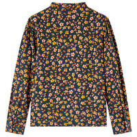 Camicia da Bambina con Colletto Fascia Blu Marino 104cod mxl 108157