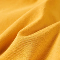 Maglietta da Bambina a Maniche Lunghe Ocra 128 13967