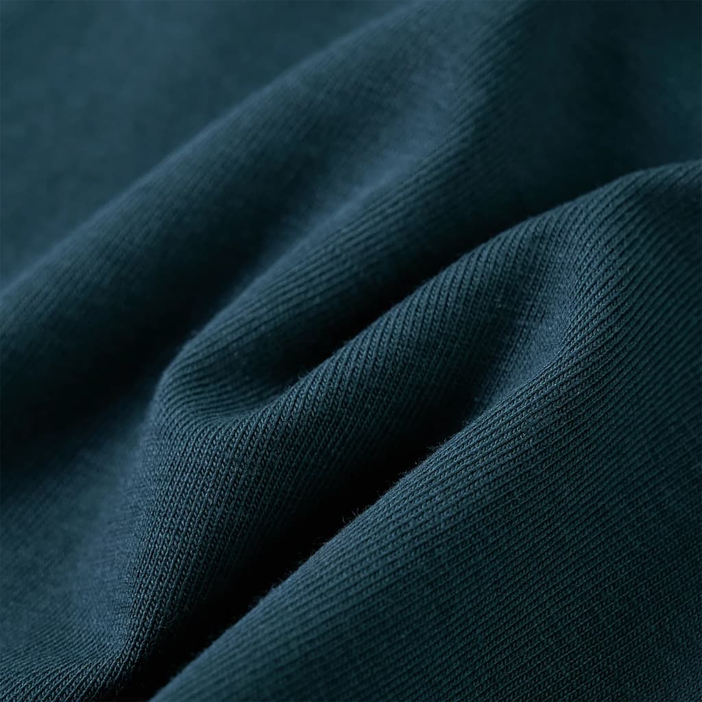 Maglietta da Bambina a Maniche Lunghe Verde Scuro 92