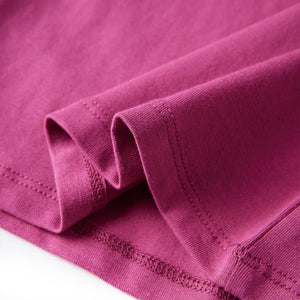 Maglietta da Bambina a Maniche Lunghe Lampone 104 14025