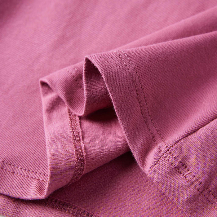 Maglietta da Bambina Maniche Lunghe Lampone 104 14070