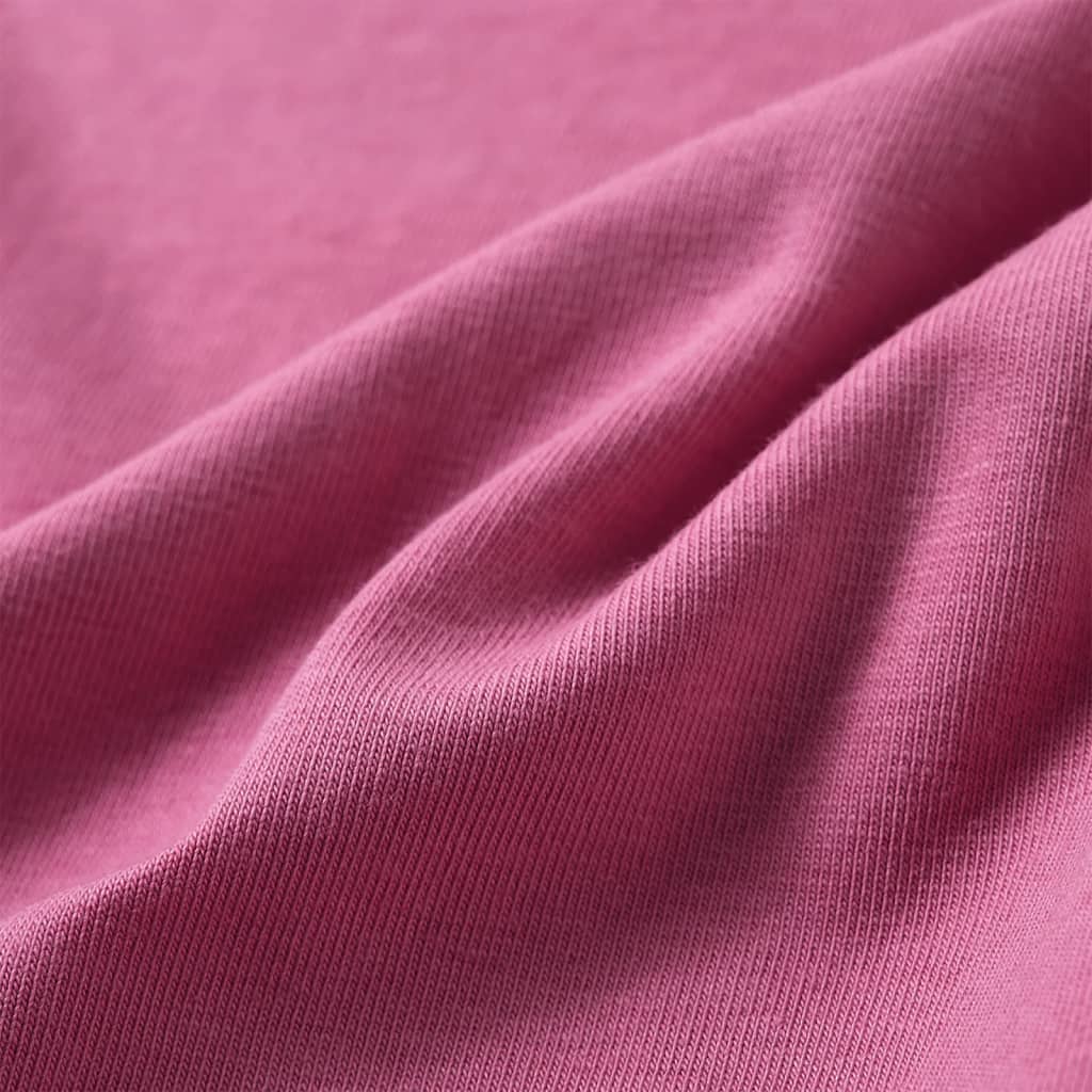 Maglietta da Bambina Maniche Lunghe Lampone 104 14070