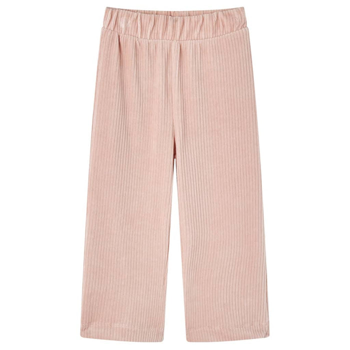 Pantaloni per Bambini in Velluto a Coste Rosa Chiaro 116cod mxl 84168