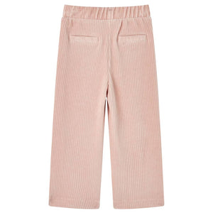 Pantaloni per Bambini in Velluto a Coste Rosa Chiaro 116cod mxl 84168