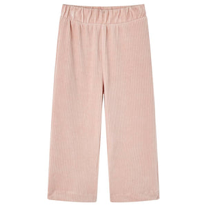 Pantaloni per Bambini in Velluto a Coste Rosa Chiaro 128cod mxl 108148