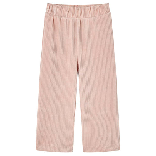 Pantaloni per Bambini in Velluto a Coste Rosa Chiaro 128cod mxl 108148