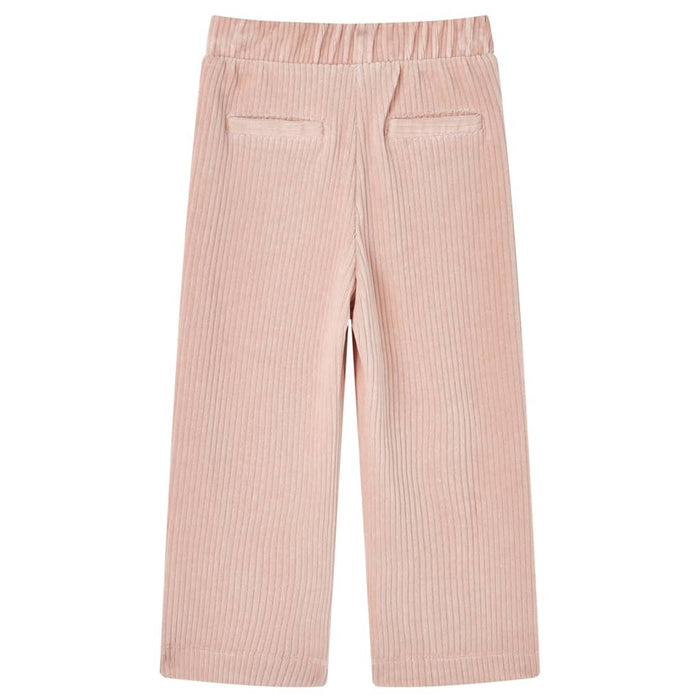 Pantaloni per Bambini in Velluto a Coste Rosa Chiaro 128cod mxl 108148