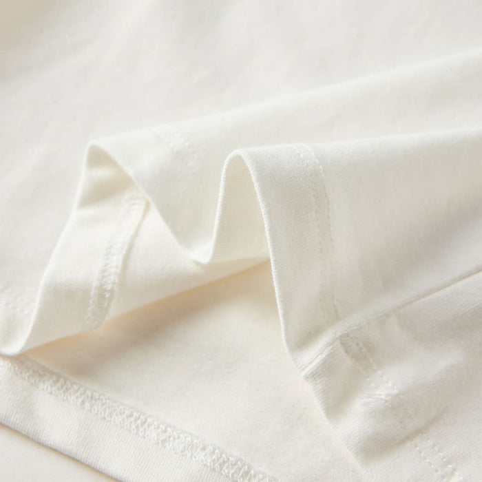 Maglietta da Bambina a Maniche Lunghe Ecru 140 14093