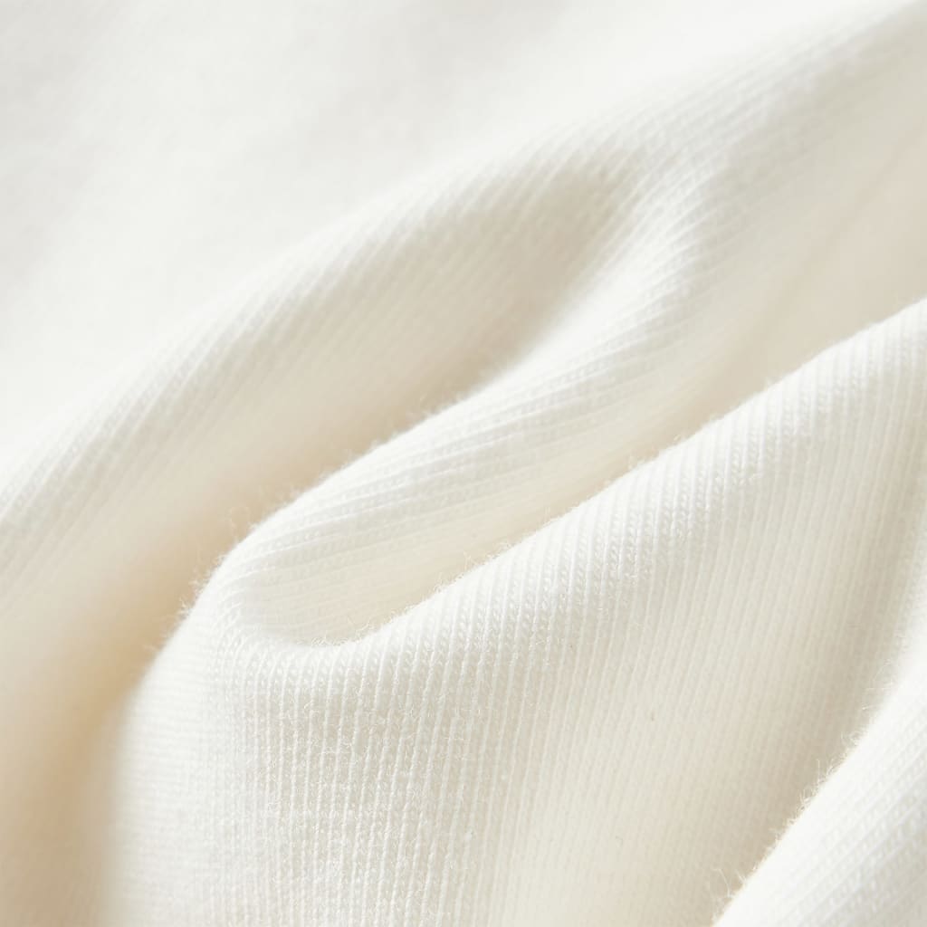 Maglietta da Bambina a Maniche Lunghe Ecru 140 14093