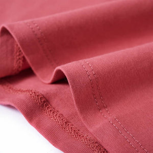 Maglietta da Bambina a Maniche Lunghe Rosa Antico 104 14105