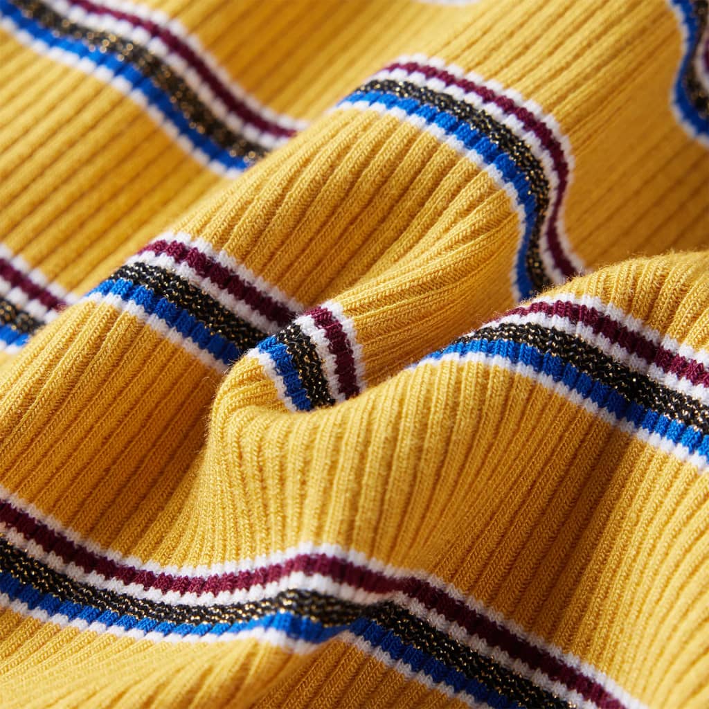 Maglietta da Bambina a Maniche Lunghe Ocra 116 14111