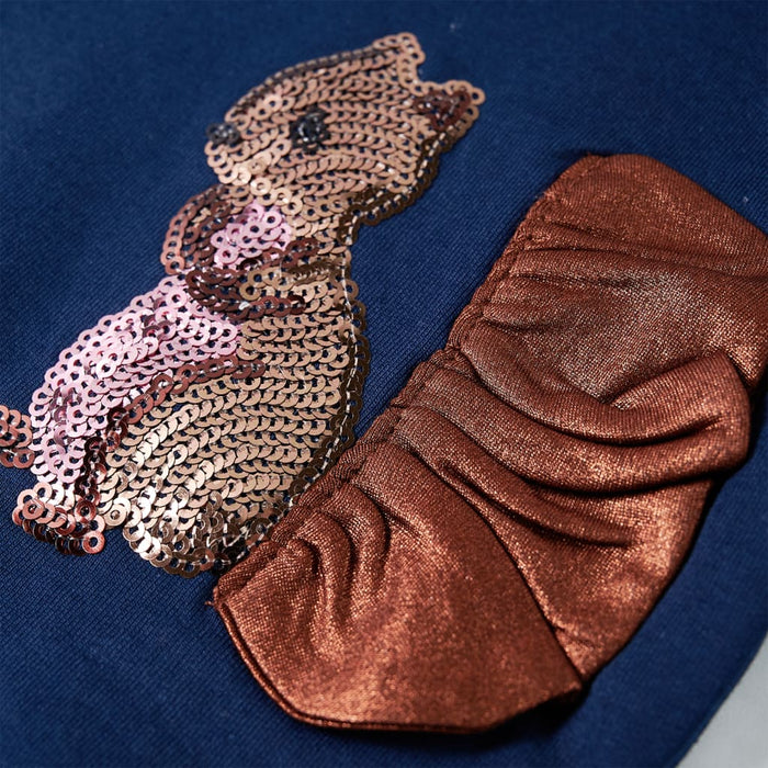 Felpa per Bambini Blu Marino 128 14162