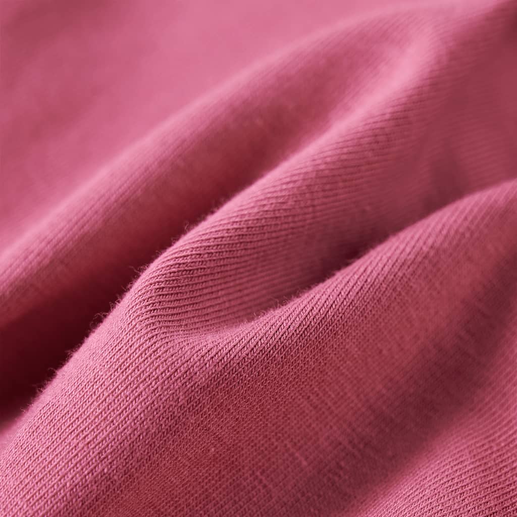 Maglietta da Bambina Maniche Lunghe Lampone 104 14190