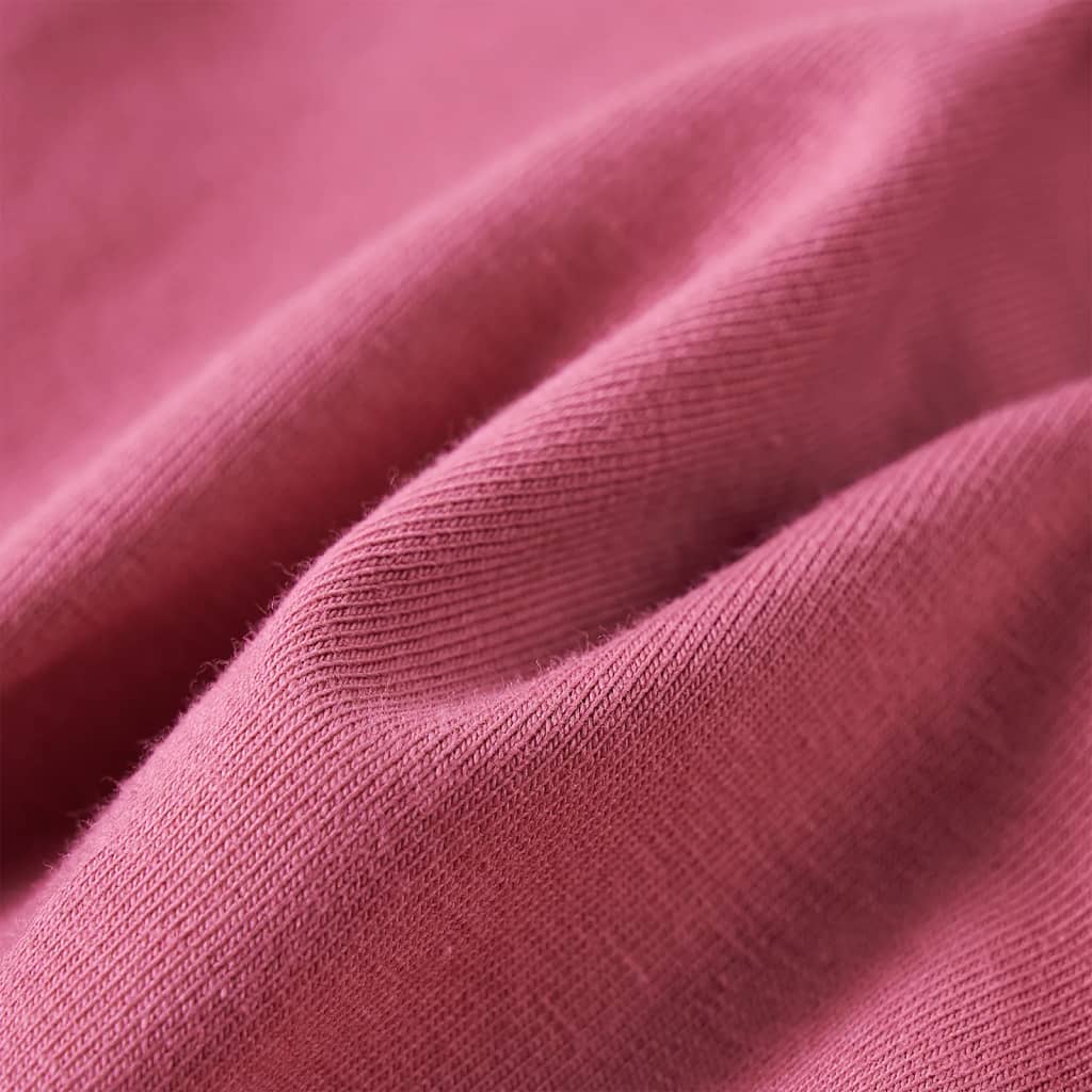 Maglietta da Bambina Maniche Lunghe Lampone 116 14191