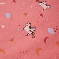 Pigiama da Bambina a Maniche Lunghe Rosa Antico 92 14229