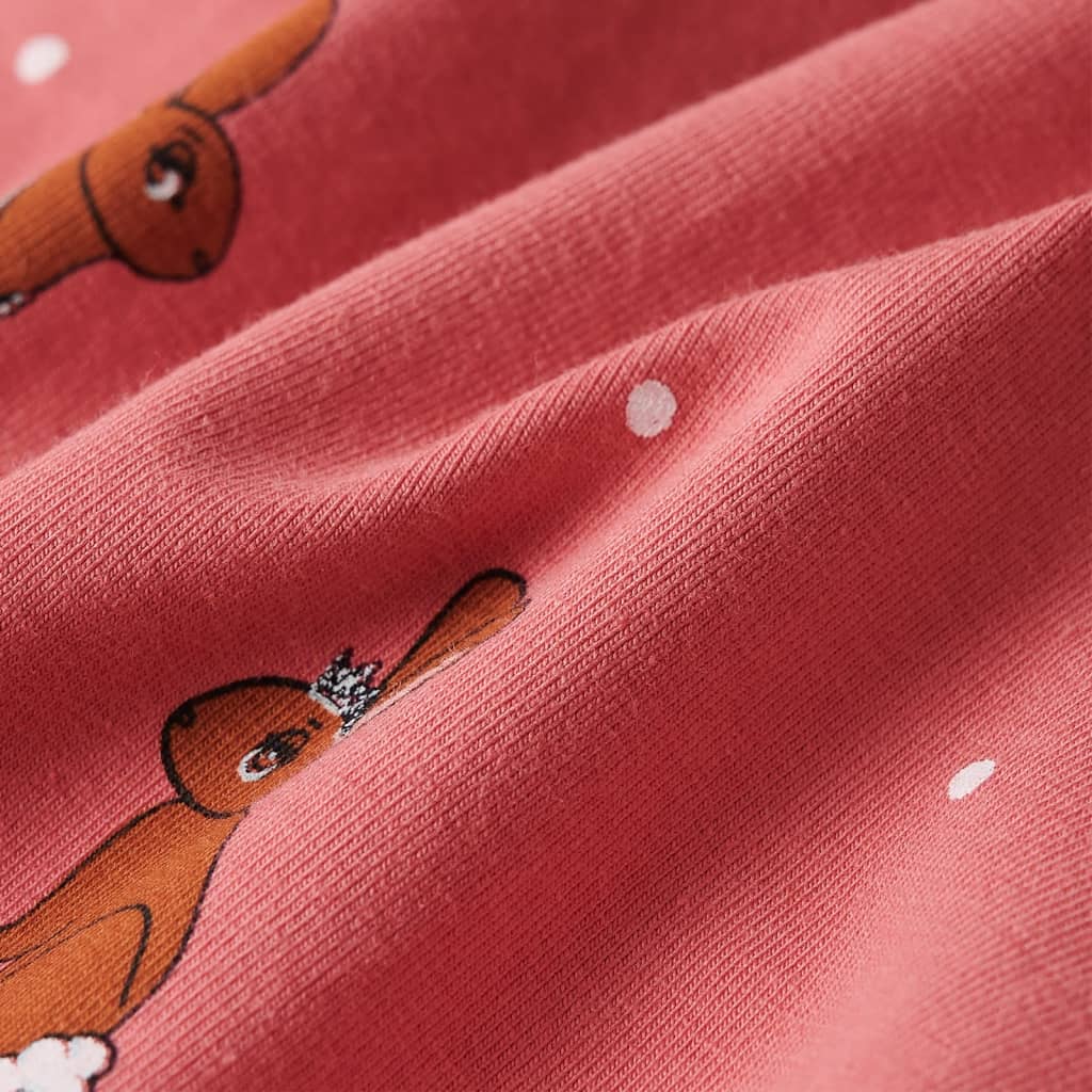 Tutina con Cappuccio da Bambina Rosa Antico 92 14234