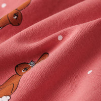 Tutina con Cappuccio da Bambina Rosa Antico 92 14234