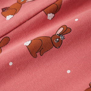 Tutina con Cappuccio da Bambina Rosa Antico 116 14236