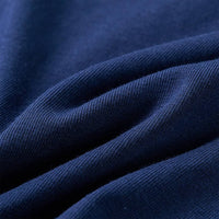 Maglietta per Bambini a Maniche Lunghe Blu Marino 140 14243