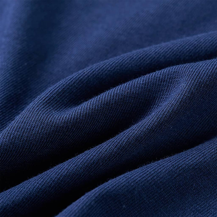 Maglietta per Bambini a Maniche Lunghe Blu Marino 140 14243