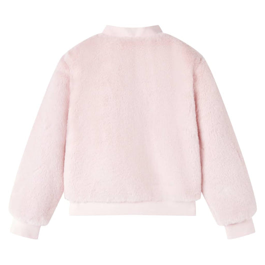 Giacca per Bambini in Pelliccia Sintetica Rosa 116 14251