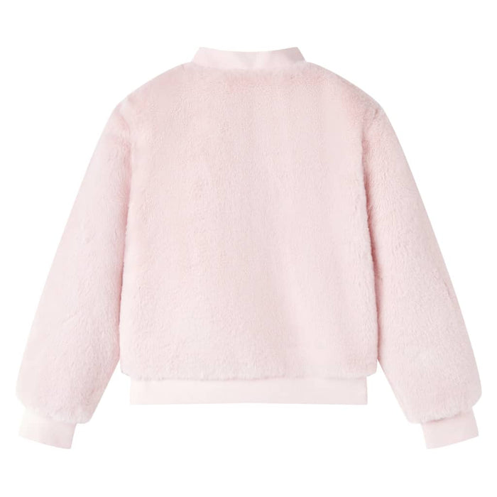 Giacca per Bambini in Pelliccia Sintetica Rosa 116 14251
