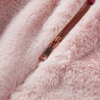 Giacca per Bambini in Pelliccia Sintetica Rosa 116 14251