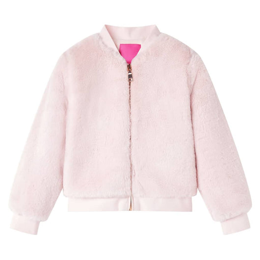 Giacca per Bambini in Pelliccia Sintetica Rosa 128cod mxl 132295