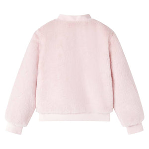 Giacca per Bambini in Pelliccia Sintetica Rosa 128 14252