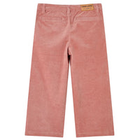 Pantaloni per Bambini in Velluto a Coste Rosa Antico 104cod mxl 108651