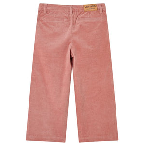 Pantaloni per Bambini in Velluto a Coste Rosa Antico 104cod mxl 108651