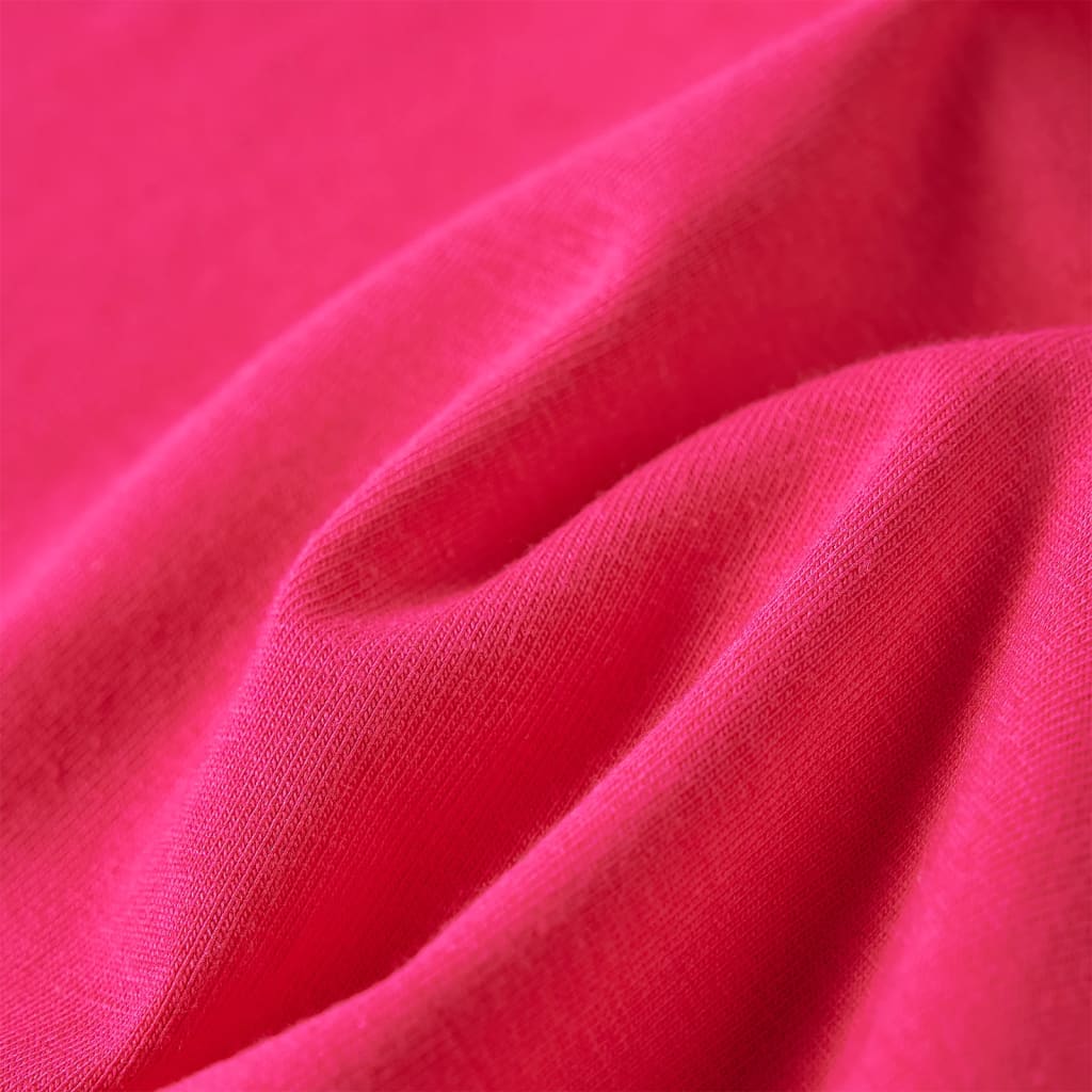 Maglietta da Bambina a Maniche Lunghe Fucsia 116 14296