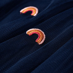 Gonna da Bambina con Tulle Blu Marino 92 14299