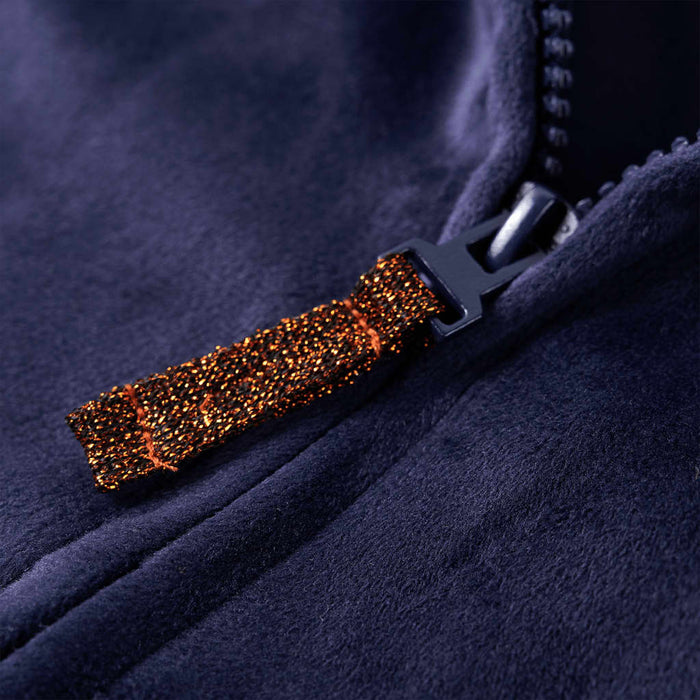 Giacca con Cappuccio da Bambina Blu Marino 104 14320