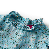 Abito da Bambina a Maniche Lunghe Blu 116cod mxl 93324