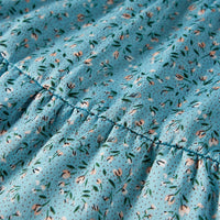 Abito da Bambina a Maniche Lunghe Blu 128 14327