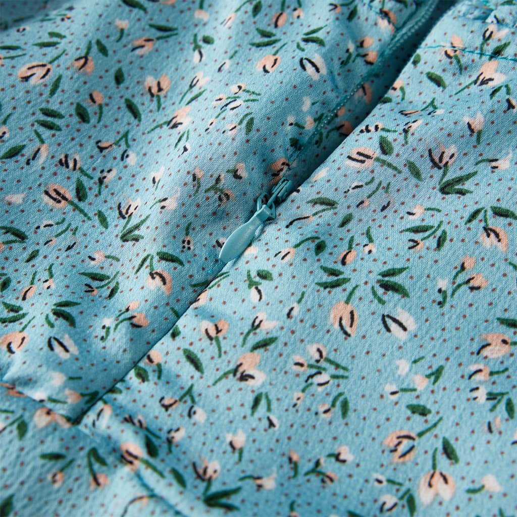 Abito da Bambina a Maniche Lunghe Blu 128 14327