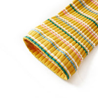 Maglietta da Bambina Maniche Lunghe a Lupetto Ocra 116 14361