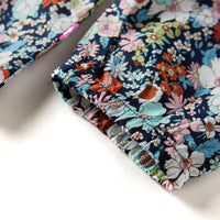 Camicia da Bambina a Maniche Lunghe Blu Scuro 92 14374