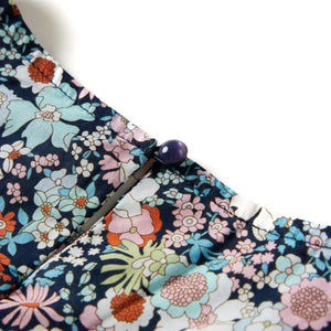 Camicia da Bambina a Maniche Lunghe Blu Scuro 140 14378