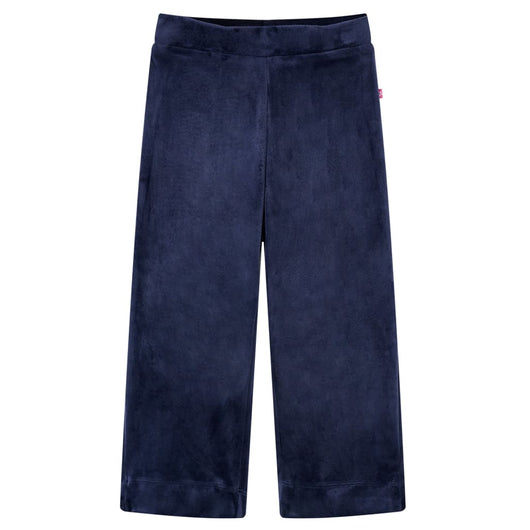 Pantaloni da Bambino in Velluto Blu Scuro 128cod mxl 108170