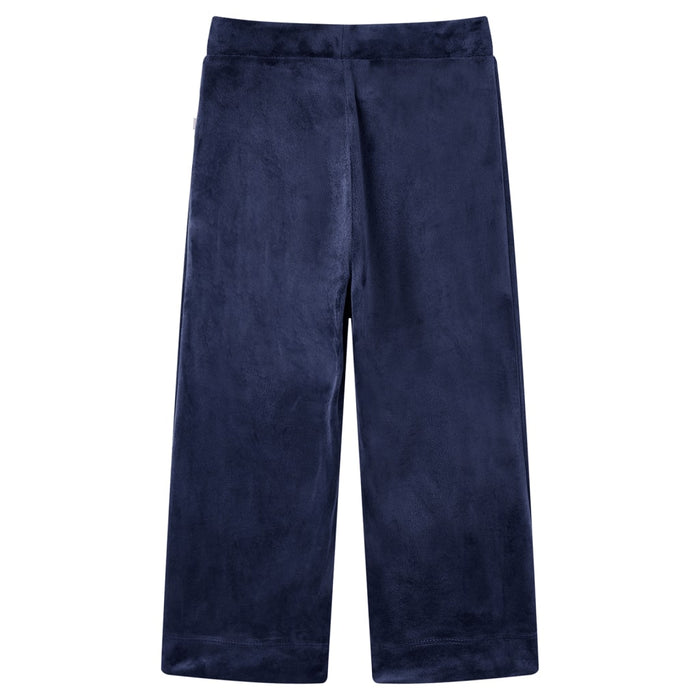 Pantaloni da Bambino in Velluto Blu Scuro 128cod mxl 108170