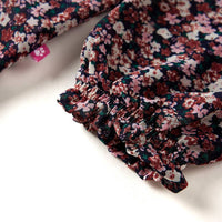 Camicia da Bambina a Maniche Lunghe Rosa Scuro 104 14405