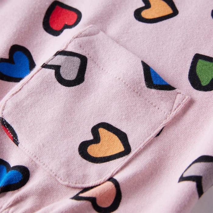 Felpa da Bambina Rosa 104