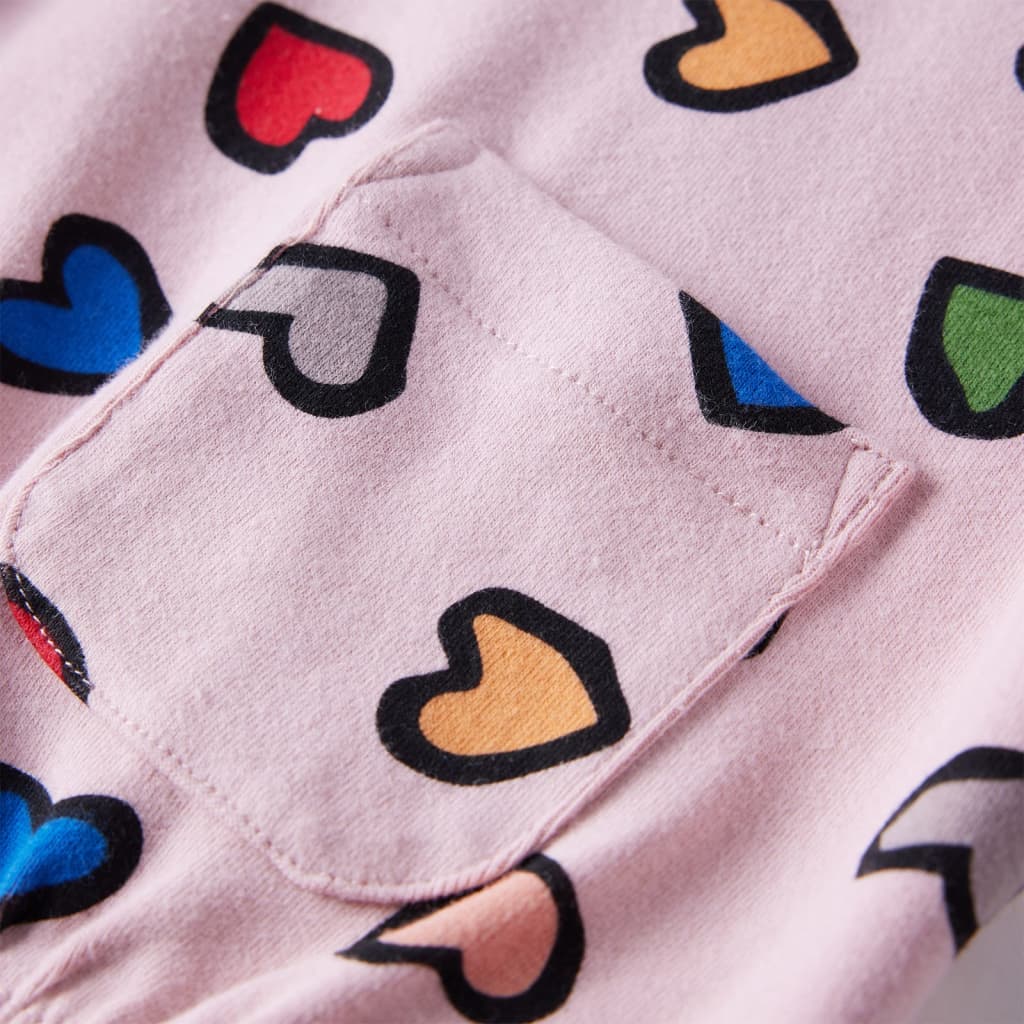 Felpa da Bambina Rosa 104 14425