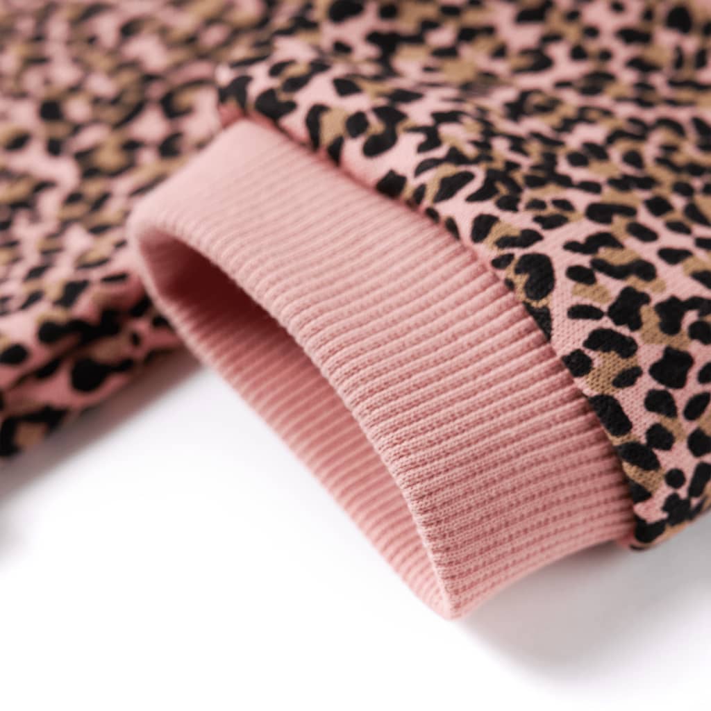 Abito in Felpa da Bambina Rosa Medio 104 14430