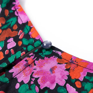 Abito da Bambina a Maniche Lunghe Fucsia 104 14475