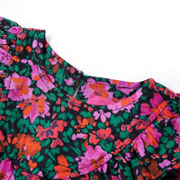 Abito da Bambina a Maniche Lunghe Fucsia 128 14477