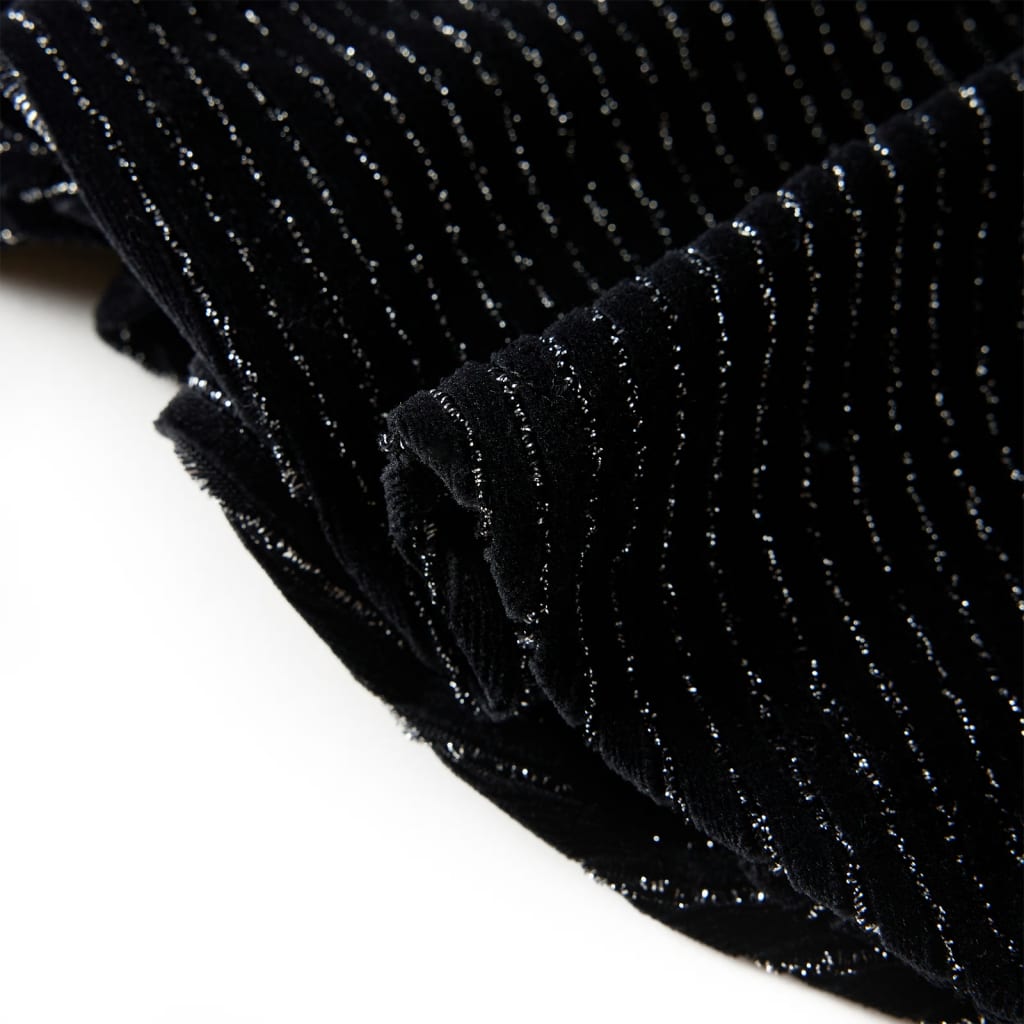 Gonna da Bambina con Vita Leopardata Nera 116 14481